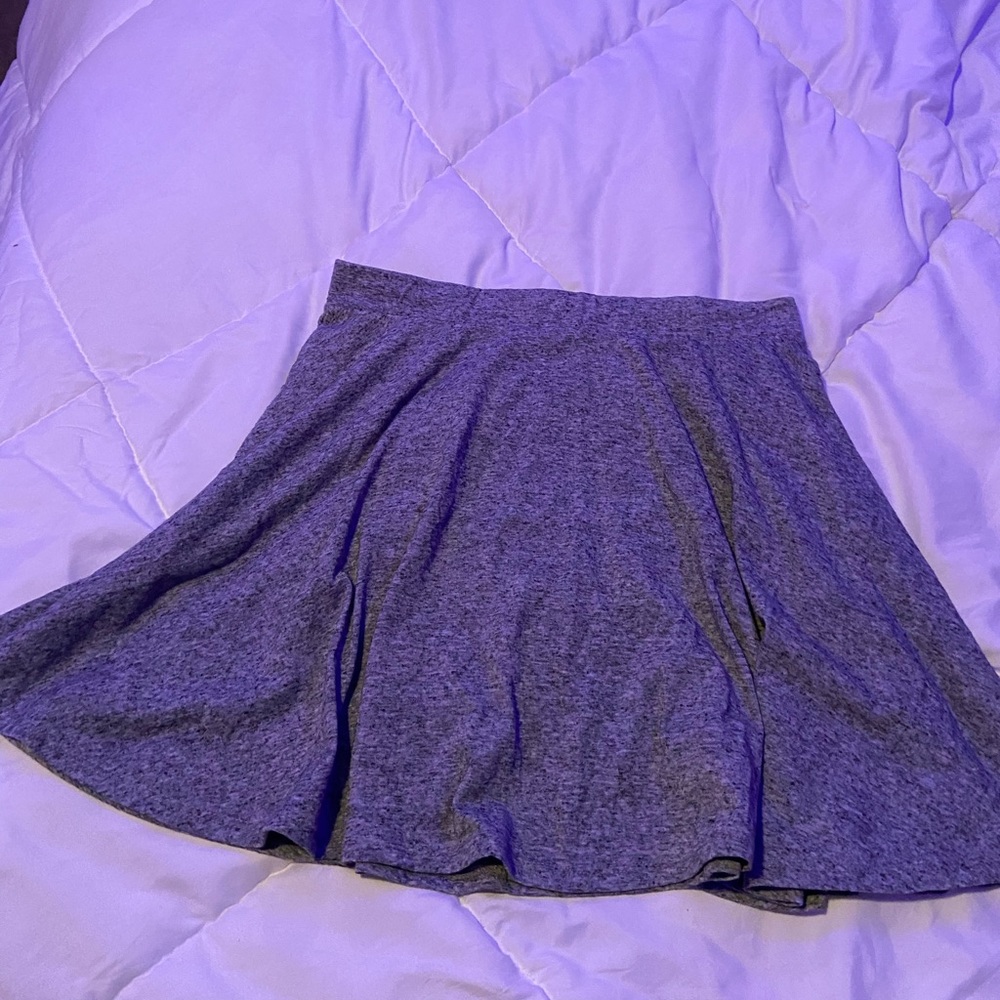 Grey skater skirt. So brand size XL